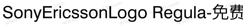 SonyEricssonLogo Regula字体转换